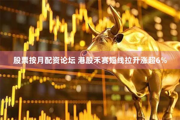 股票按月配资论坛 港股禾赛短线拉升涨超6%